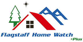 Flagstaff Home Watch + Plus Logo